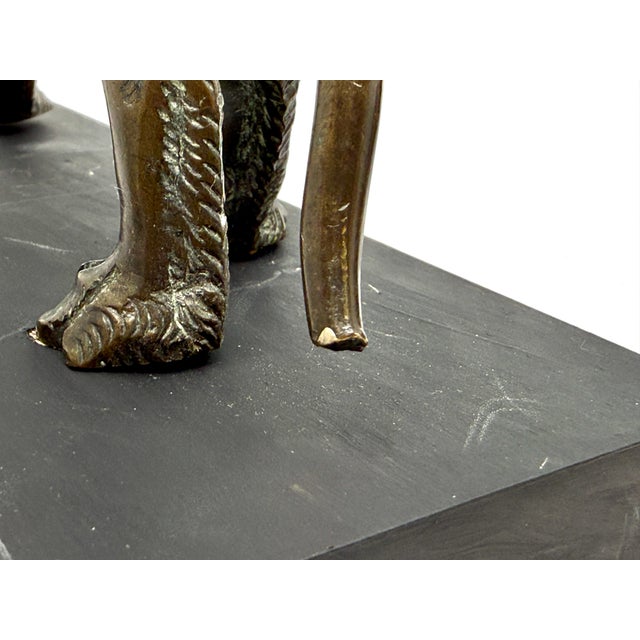 Antique Medieval Bronze Sculpture of a Lion For Sale - Image 11 of 18