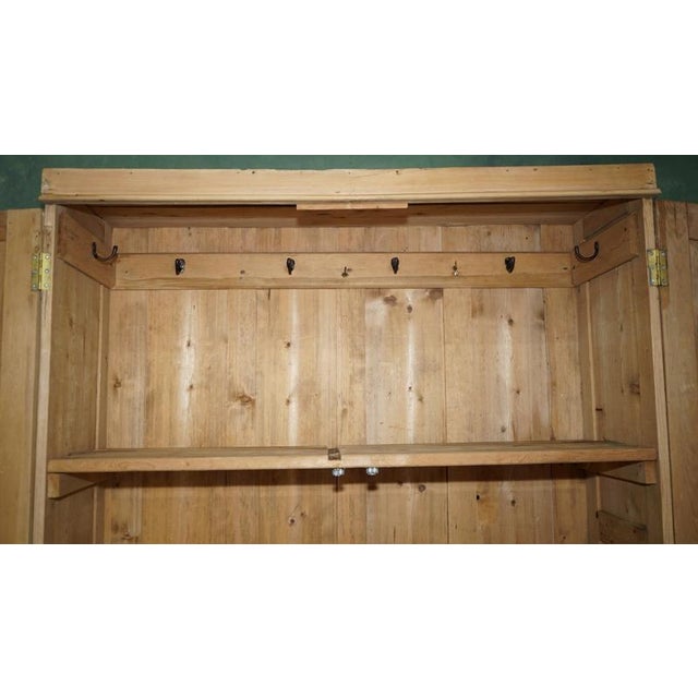 Large Antique Victorian Oak Housekeepers Cabinet, 1840 For Sale - Image 18 of 18