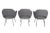 Textile 1970s Knoll Eero Saarinen Style Executive Armchairs - Set of 6 For Sale - Image 7 of 8