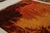 Rug & Kilim Vintage Ege Rya Scandinavian Rug in a Fiery Abstract Pattern by Rug & Kilim For Sale - Image 4 of 7