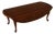 Ethan Allen Queen Anne Style Cherry Drop Leaf Coffee Table For Sale