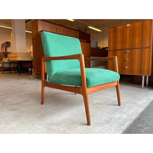 Swedish Teak Easy Chair by Alf Svensson for DUX, 1950s For Sale - Image 11 of 11