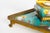 Goldenrod Gilded Bronze and Enameled Earthenware Inkstand For Sale - Image 8 of 10