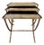 Nesting Tables attributed to Bagues Company, 1960s, Set of 3 For Sale