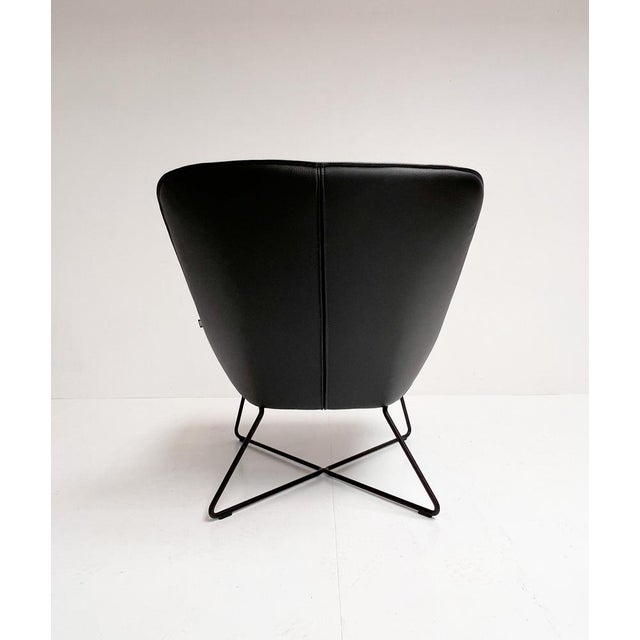 Leather 383 Chair by Joachim Nees for Rolf Benz, 2000 For Sale - Image 9 of 15