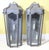 Large Exceptional Pair of Hand-Forged Iron Wall Lanterns Architectural Sconces For Sale - Image 12 of 17