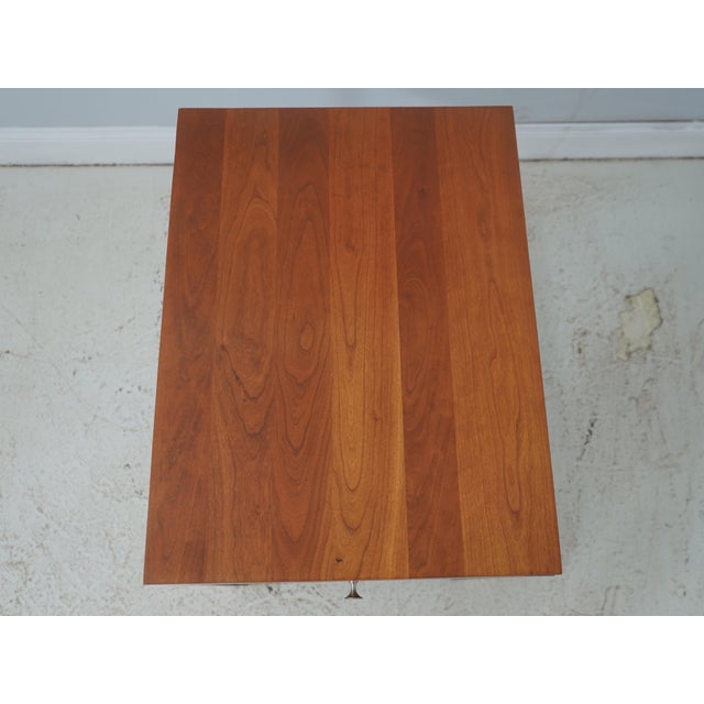 Stickley Cherry Mission Style 2 Tier Side Table For Sale In Philadelphia - Image 6 of 17