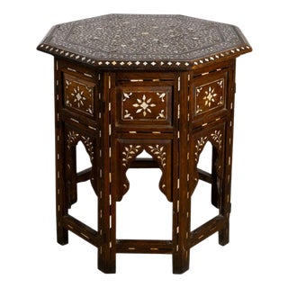 19th Century Hoshaipur Octagonal Table For Sale