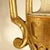 Empire Ivory and Gold Vases, 1800s, Set of 2 For Sale - Image 5 of 9