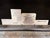 Twin Size Gumps Leather Ottoman Hidden Sleeper For Sale - Image 11 of 12