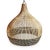2020s Modern Wicker Tux Gourd Pendant Light Large For Sale - Image 5 of 10