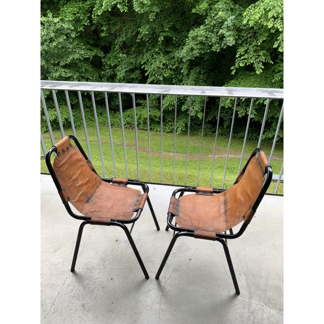 Chairs by Charlotte Perriand for Les Arcs, 1970s, Set of 2 For Sale - Image 11 of 18