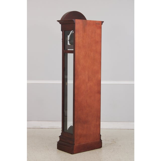 Howard Miller Presidential Cherry Grandfather Clock For Sale - Image 17 of 18