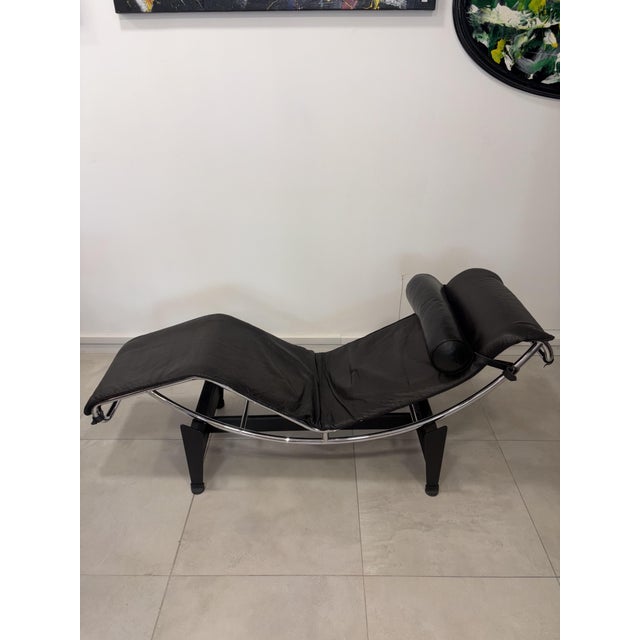 LC4 Chaise Lounge by Le Corbusier for Cassina, 1990s For Sale - Image 6 of 18