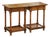 Pair of Mid-Century French Louis XIII Style Normandy Oak Side Tables For Sale