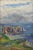 Blue José Maria Prim Guyto, Expressionist Landscape, 1920s, Oil Painting For Sale - Image 8 of 8