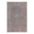 Boho Chic 1990's Vintage Gray/Blue Wool Rug - 6'4'' X 9'7'' For Sale