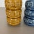 Ceramic German Pottery Fat Lava Vases Multi-Color from Scheurich, 1970s, Set of 3 For Sale - Image 7 of 16