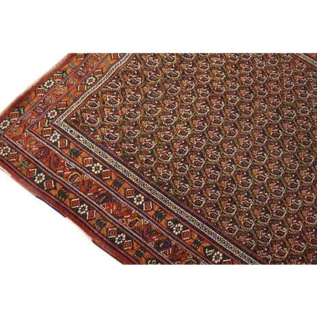 1910s Antique Persian Afshar Rug For Sale - Image 5 of 9