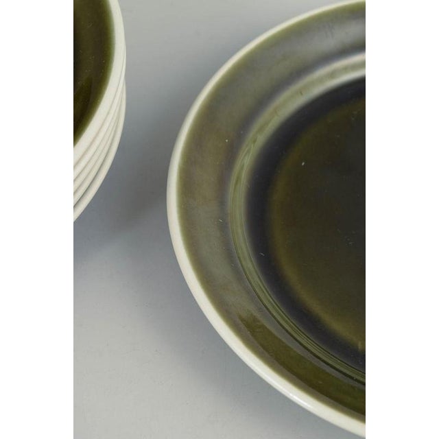 Vardag Plates in Stoneware by Stig Lindberg for Gustavsberg, 1960s, Set of 6 For Sale - Image 3 of 5