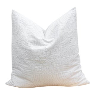 Coastal Large Applique Pillow Cover For Sale