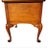Brown Biggs Furniture Two-Drawer Queen Anne Mahogany Side Table Nightstand For Sale - Image 8 of 9
