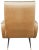 2020s Velvet Retro Mid Century Accent Chair in Camel For Sale - Image 5 of 9