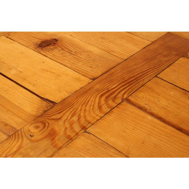 Mexican Pine Vintage Rustic One Drawer Writing or Dining Table For Sale - Image 13 of 18