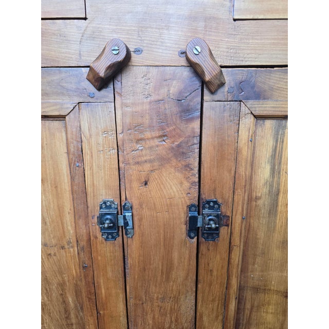 Antique Farmhouse Sideboard in Cherry Wood, 1900 For Sale - Image 4 of 13
