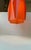 Red Mid-Century Orange Harlequin Hanging Lamp by Lars Eiler Schiøler for Hoyrup, 1960s For Sale - Image 8 of 10