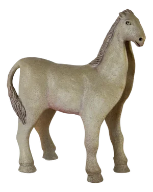 Ceramic Horse Sculpture by Víctor Ceprián Cortés, Spain, 1980s