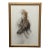 Abstract Expressionist Nude Figure Drawing, Framed For Sale