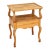 Antique French Provincial Fruitwood Two-Tier Side Table For Sale