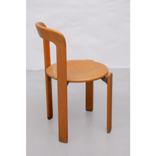 Stacking Chairs by Bruno Rey for Kush & Co, 1970, Set of 6 For Sale - Image 9 of 18