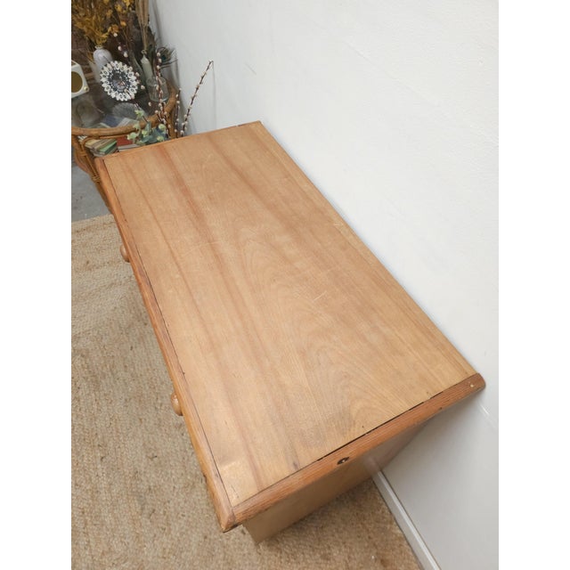 Victorian Pine Chest of Drawers For Sale - Image 5 of 13