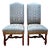 Pair of Louis XIII-style “Os De Mouton” Upholstered Side Chairs For Sale