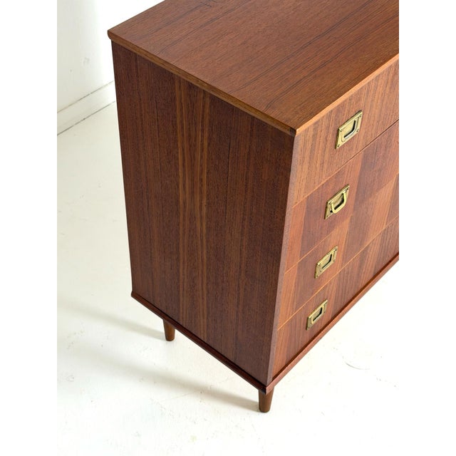 Danish Teak Chest of Drawers, 1960s For Sale - Image 6 of 10