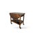 Antique Oak Folding Drinks Trolley on Castors For Sale - Image 5 of 7