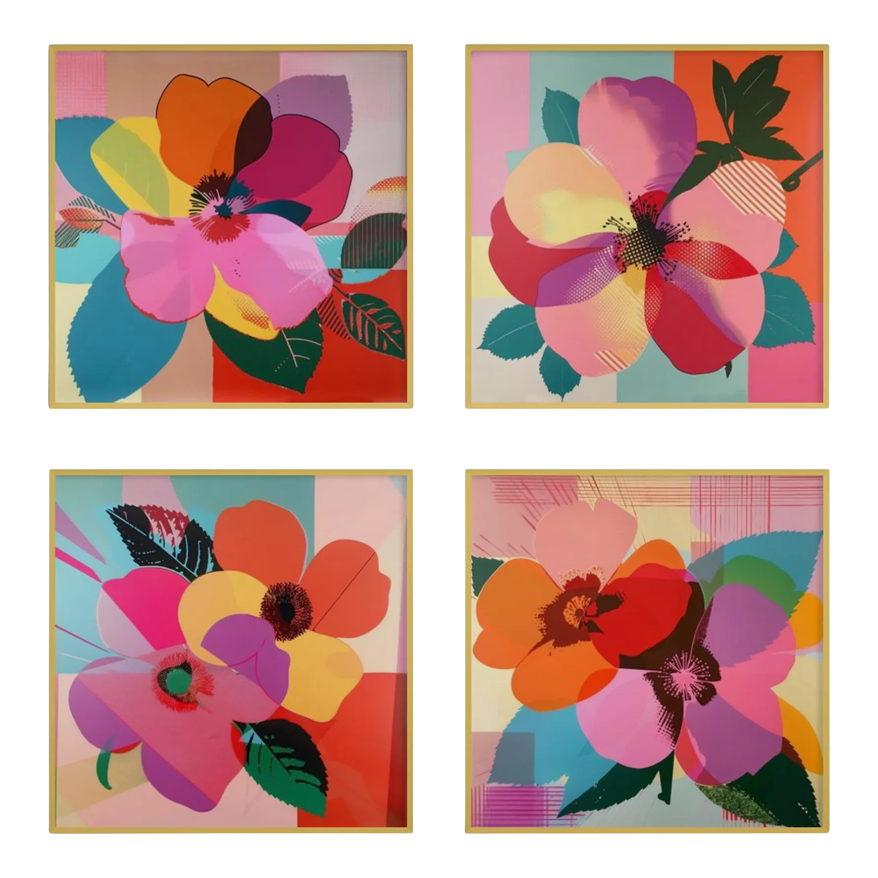 set-of-4-framed-art-wall-