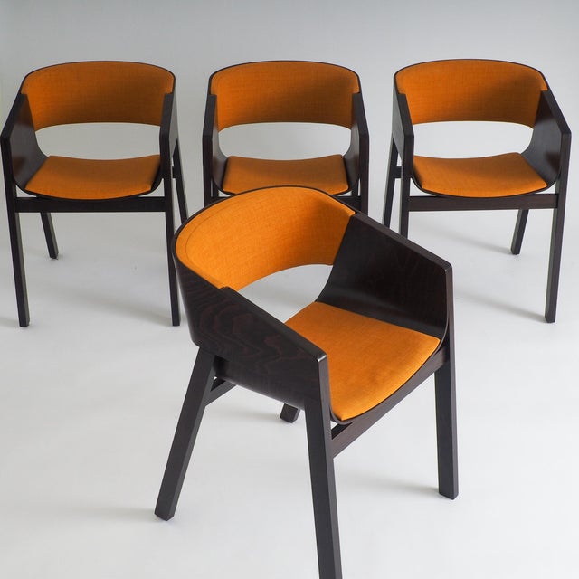 Merano Armchairs by Alexander Gufler for TON, 1990s, Set of 4 For Sale - Image 10 of 13