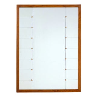 Mid-Century Swedish Wall Mirror from G&T, 1950 For Sale