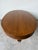 1960s Hollywood Regency Neoclassical Style Mahogany Oval Coffee Table With Brass Claw Feet For Sale - Image 10 of 12
