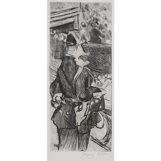 Jacques Villon, The Guard of the Moulin Rouge Ball, 1910, Original Etching For Sale - Image 7 of 7