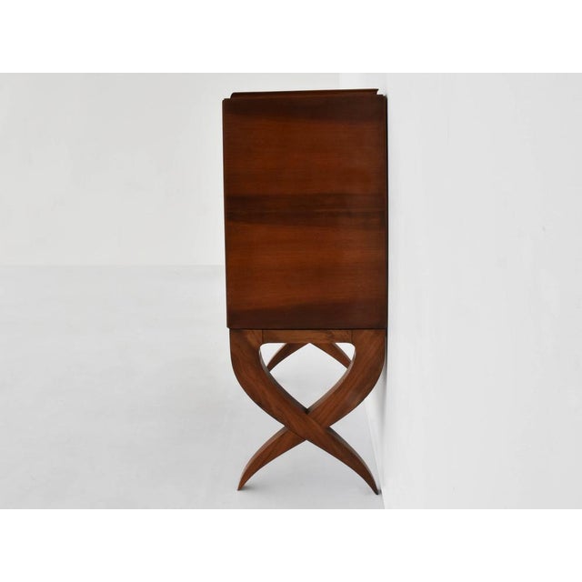 Brutalist Dry Bar attributed to Emilio Lancia, Milano, 1948 For Sale - Image 3 of 10