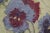 Late 20th Century Helen McRae Still Life Vase of Pansies Floral Oil Painting on Board 12" For Sale - Image 9 of 9