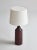 Brown Large Table Lamp in Oxblood Glaze by Axel Salto for Royal Copenhagen, 1958 For Sale - Image 8 of 12