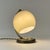 Art Deco Bronzed Brass and Opaline Glass Table Lamp, Germany, 1930s For Sale - Image 11 of 14