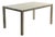 Vintage Custom Faux Bois Edelman Leather Parsons Dining or Writing Table For Sale