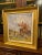 Textile Early English Hunt Scene Original Oil Painting on Canvas, Framed For Sale - Image 7 of 7