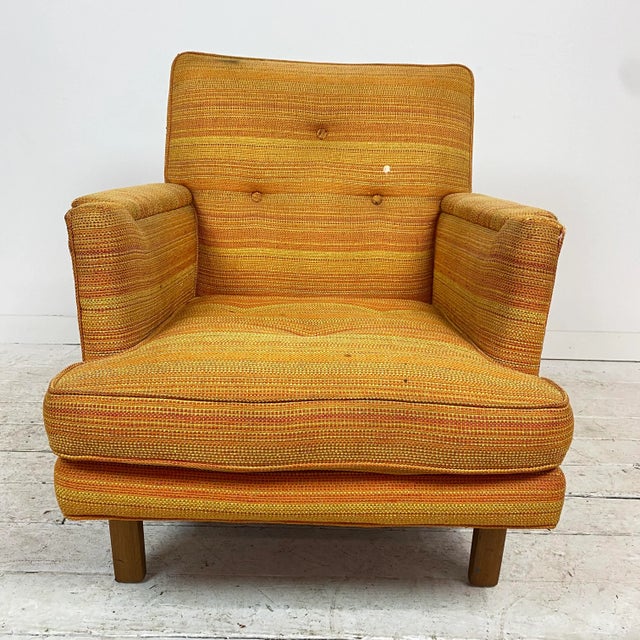 Mid-century modern lounge chair by Edward Wormley for Dunbar.